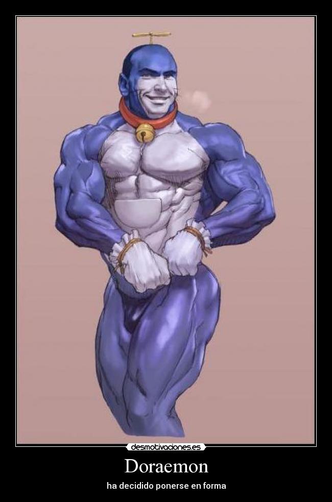 Doraemon - ha decidido ponerse en forma