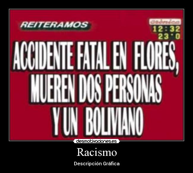 Racismo -