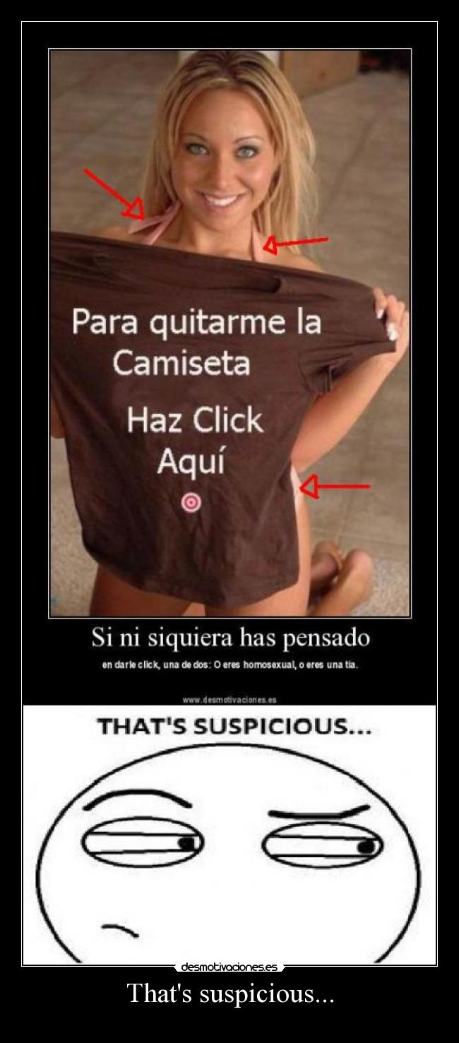 Thats suspicious... -