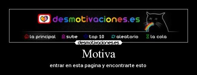 Motiva - entrar en esta pagina y encontrarte esto