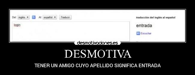DESMOTIVA -