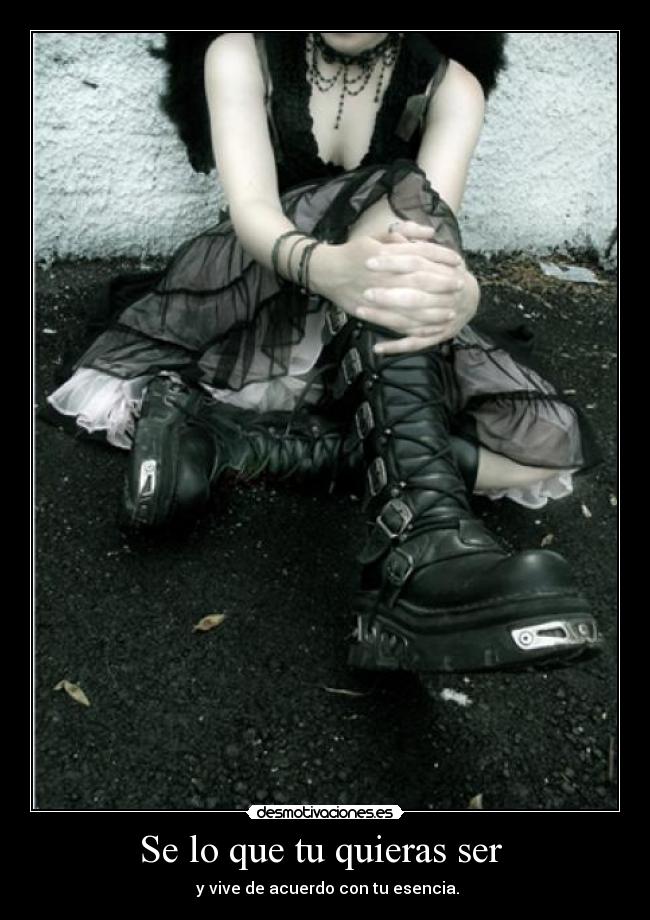 Se lo que tu quieras ser -