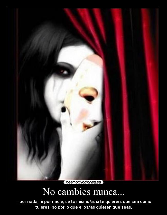 No cambies nunca... - 