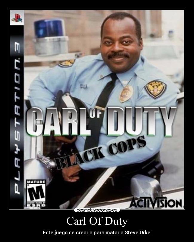 Carl Of Duty - Este juego se crearia para matar a Steve Urkel