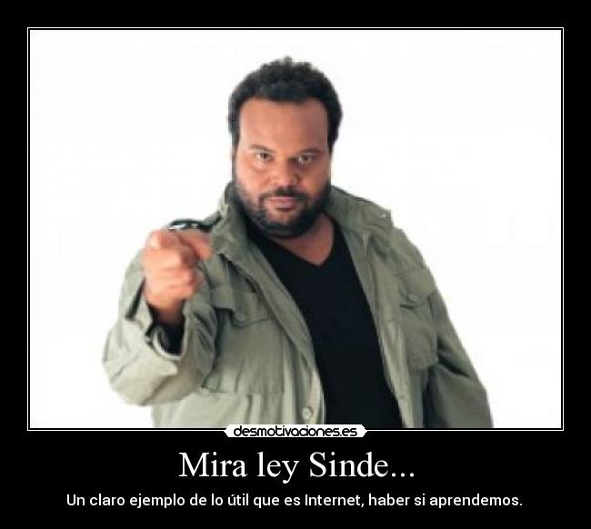 Mira ley Sinde... - 
