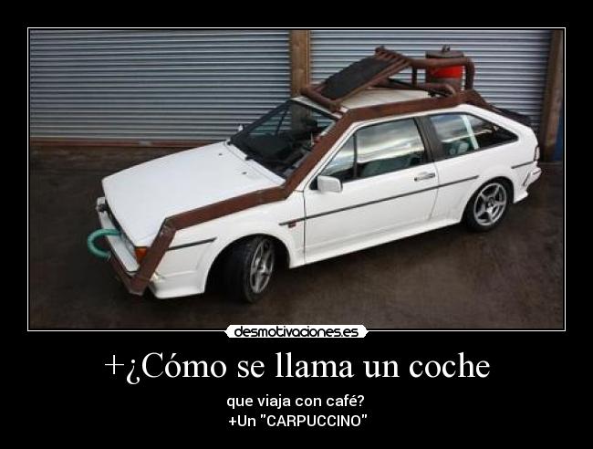 +¿Cómo se llama un coche -