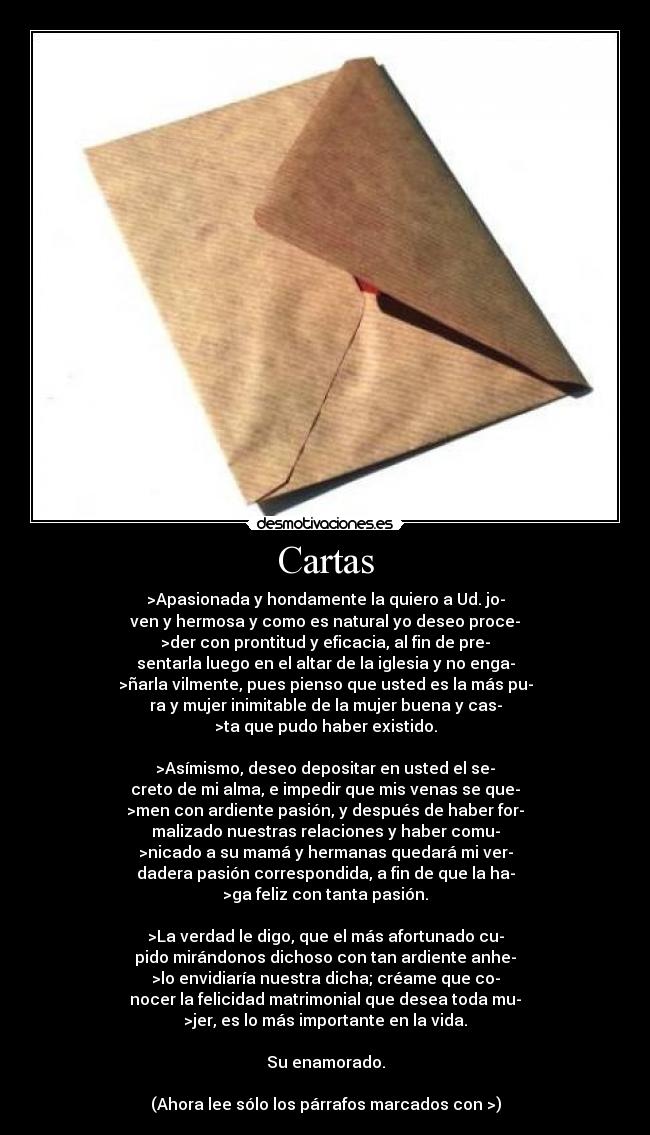 Cartas -
