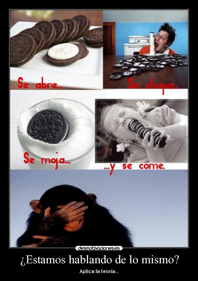 ¿Estamos hablando de lo mismo? - 