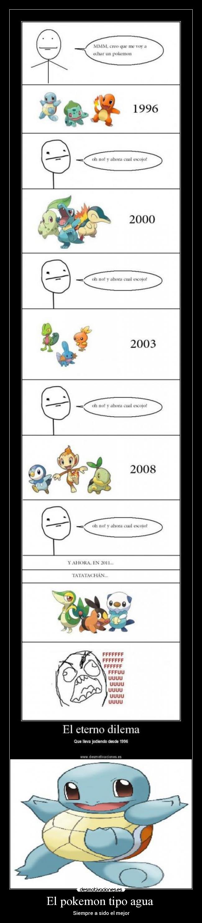 El pokemon tipo agua  - Siempre a sido el mejor