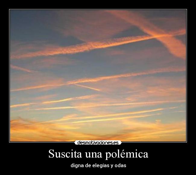 Suscita una polémica - 