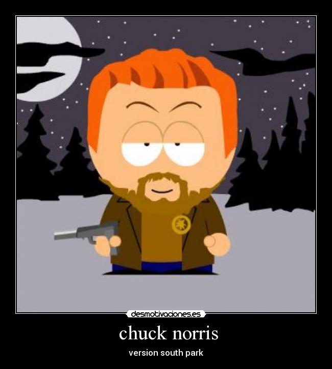 chuck norris - version south park