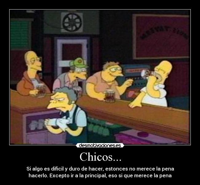 carteles homer simpson desmotivaciones