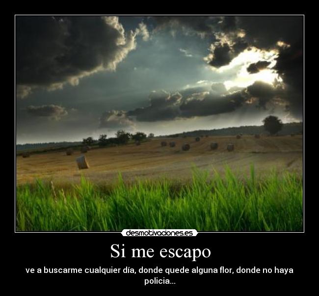 Si me escapo - 