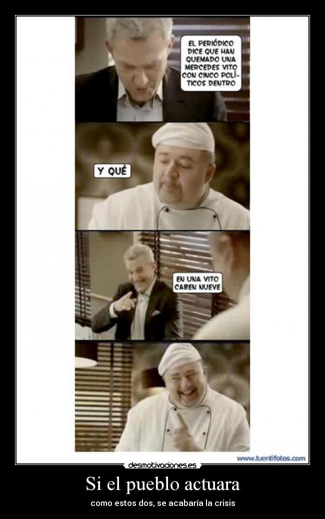 Si el pueblo actuara - 