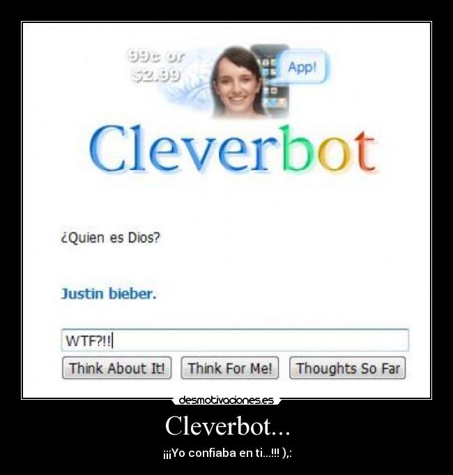 Cleverbot... -