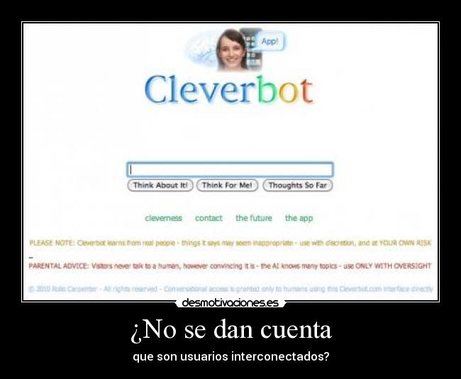 ¿No se dan cuenta -