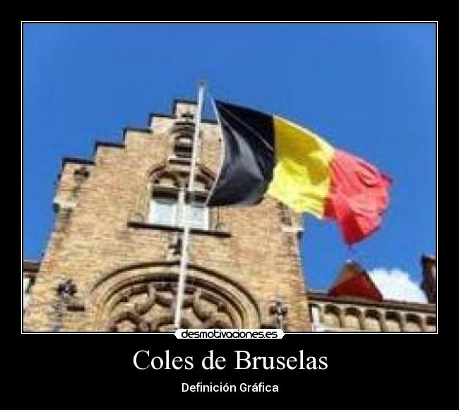 Coles de Bruselas - Definición Gráfica