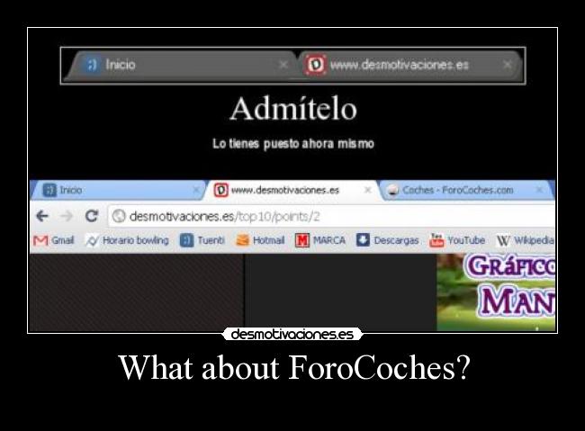 What about ForoCoches? - 