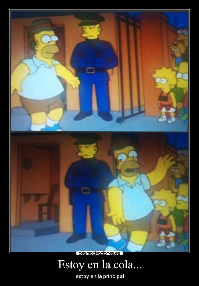 Estoy en la cola... - 