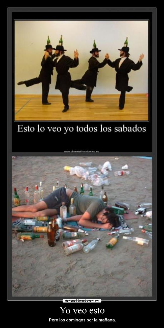 Yo veo esto - Pero los domingos por la mañana.