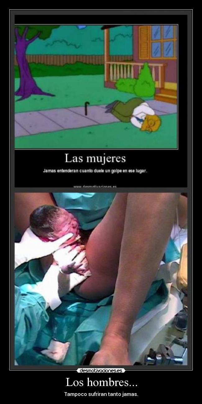 Los hombres... - 