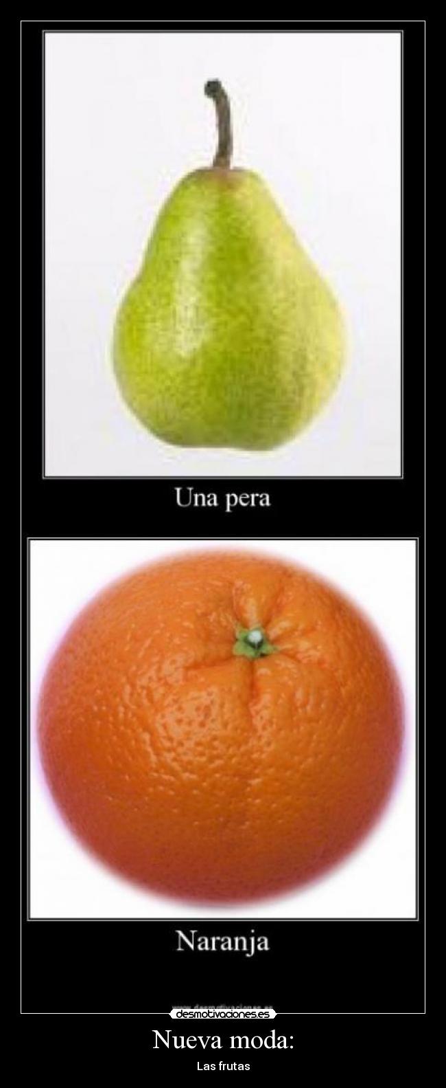 carteles nueva moda frutas desmotivaciones