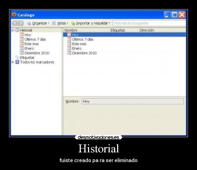Historial -