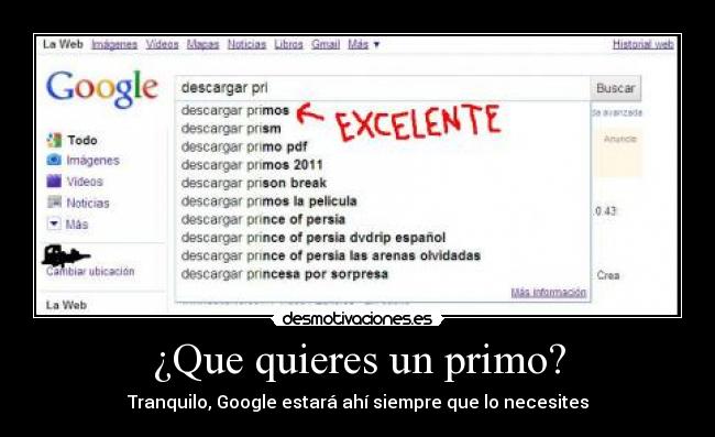 ¿Que quieres un primo? - 