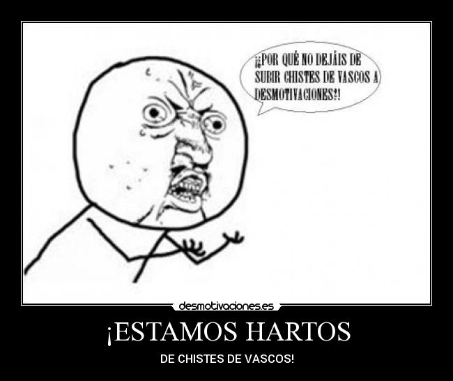 ¡ESTAMOS HARTOS - 