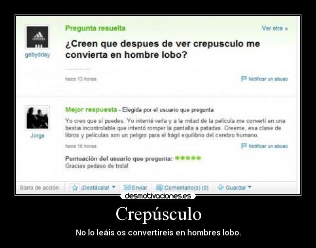 Crepúsculo -