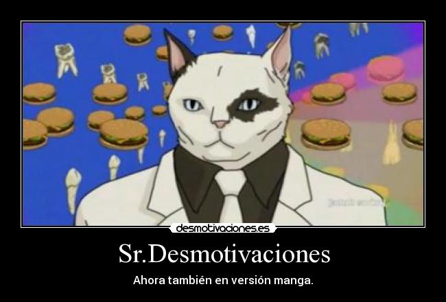 Sr.Desmotivaciones - Ahora también en versión manga.