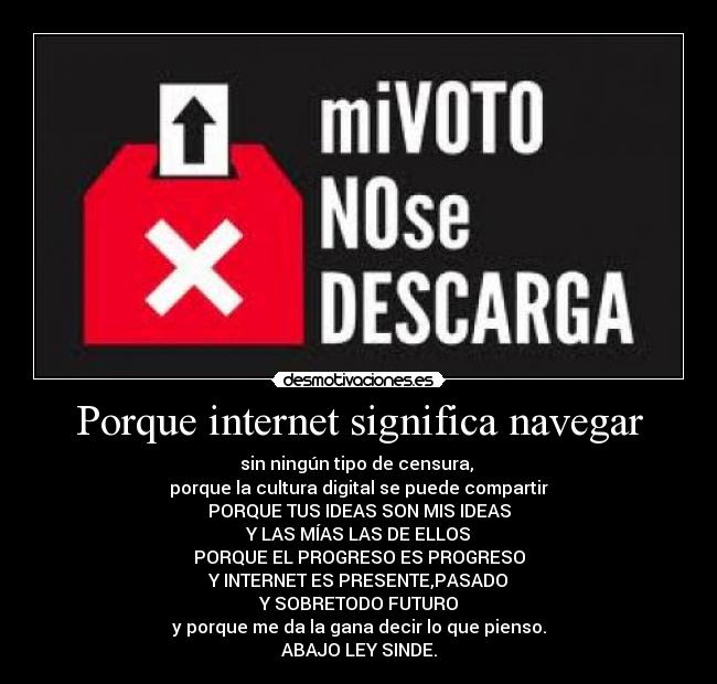 carteles internet ley sinde desmotivaciones