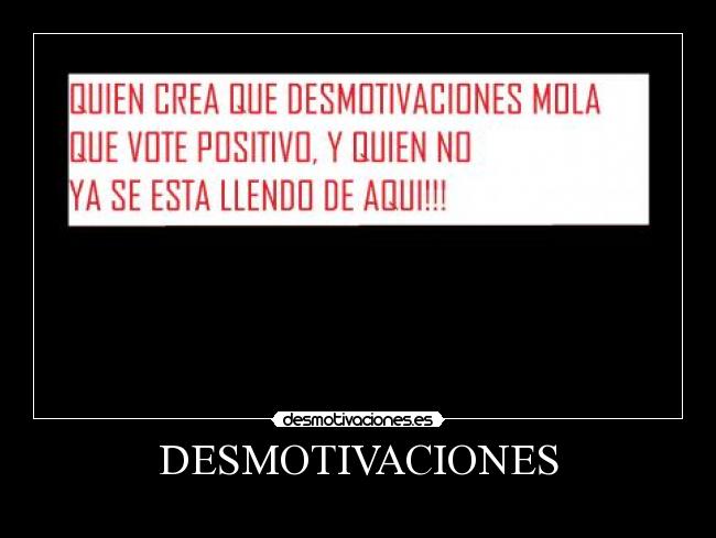 DESMOTIVACIONES -