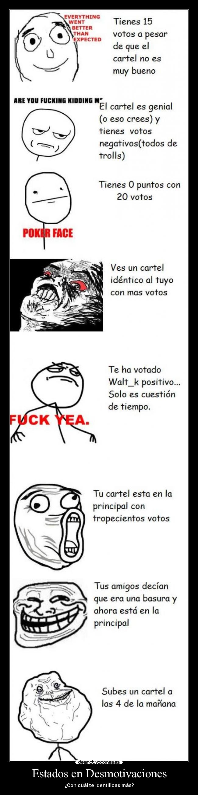 Estados en Desmotivaciones -