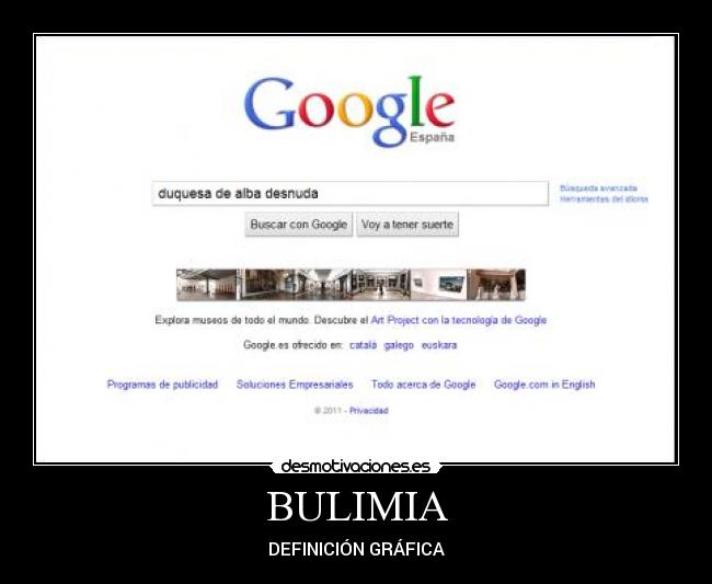 BULIMIA - DEFINICIÓN GRÁFICA