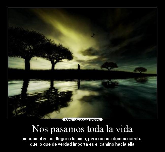 Nos pasamos toda la vida - 