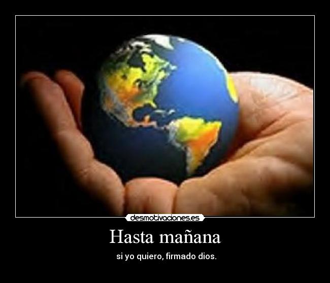 Hasta mañana - 