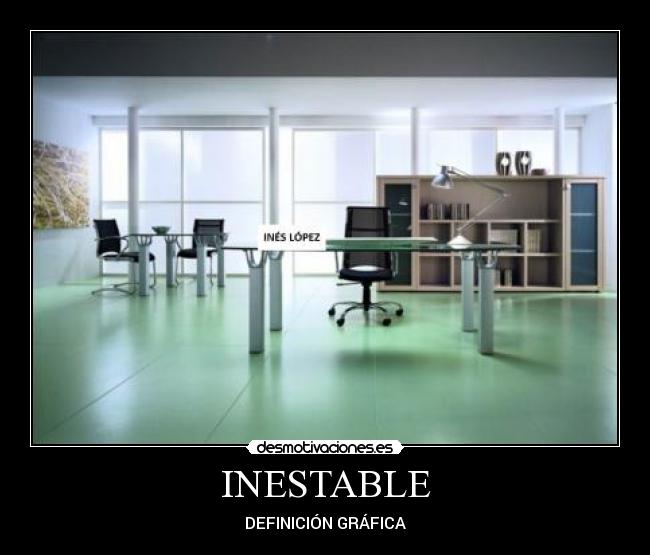 INESTABLE - DEFINICIÓN GRÁFICA
