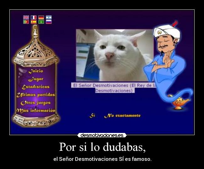 Por si lo dudabas, - 