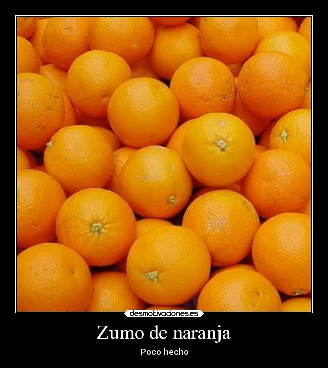 Zumo de naranja - 