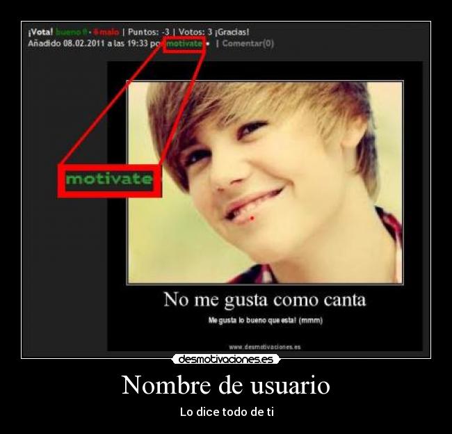 carteles nombre desmotivaciones