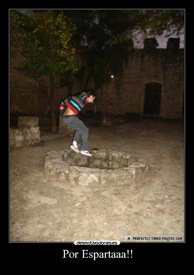 carteles espartano desmotivaciones