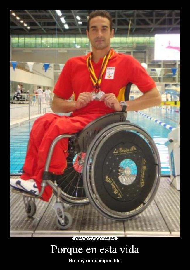 Porque en esta vida -