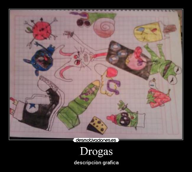 Drogas - descripciòn grafica