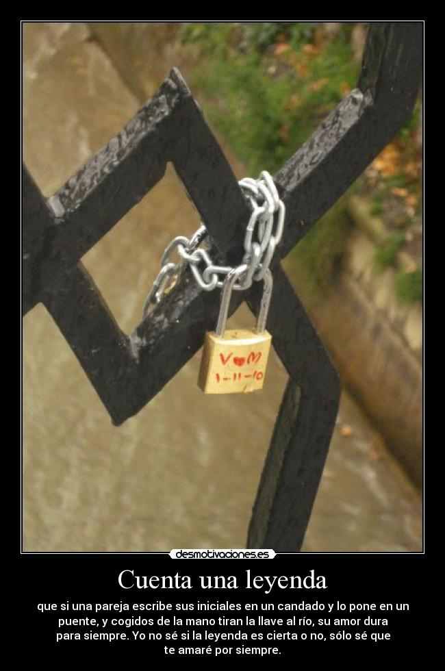 Cuenta una leyenda -