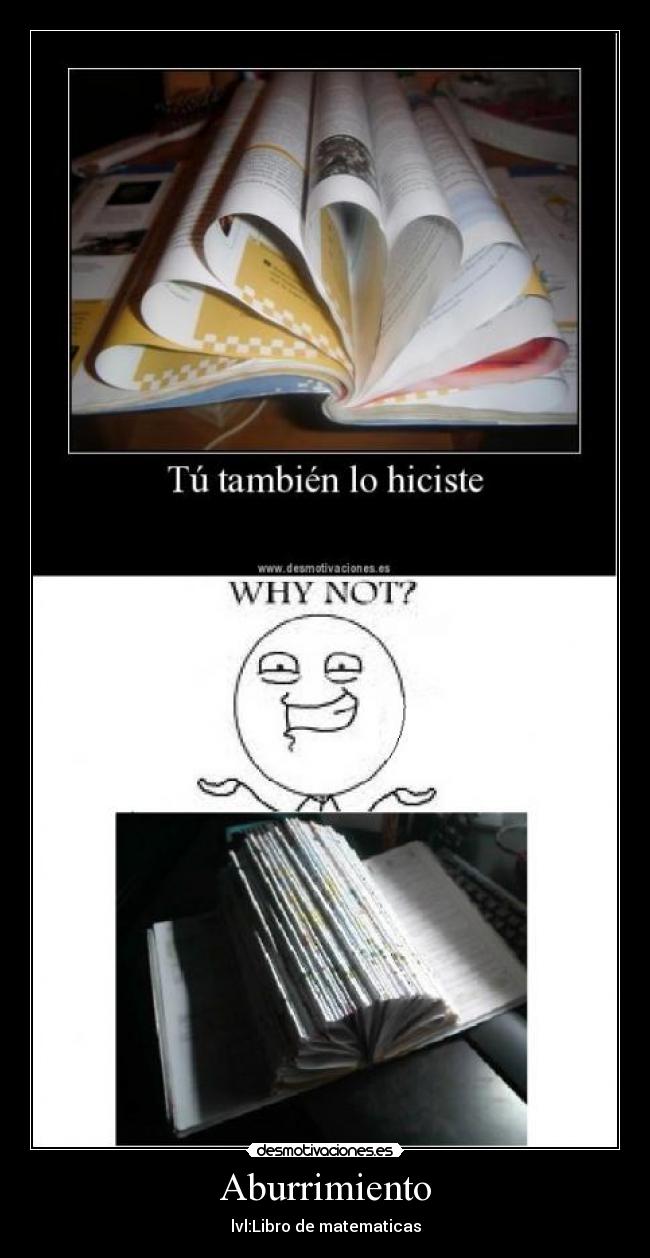 carteles libromates desmotivaciones