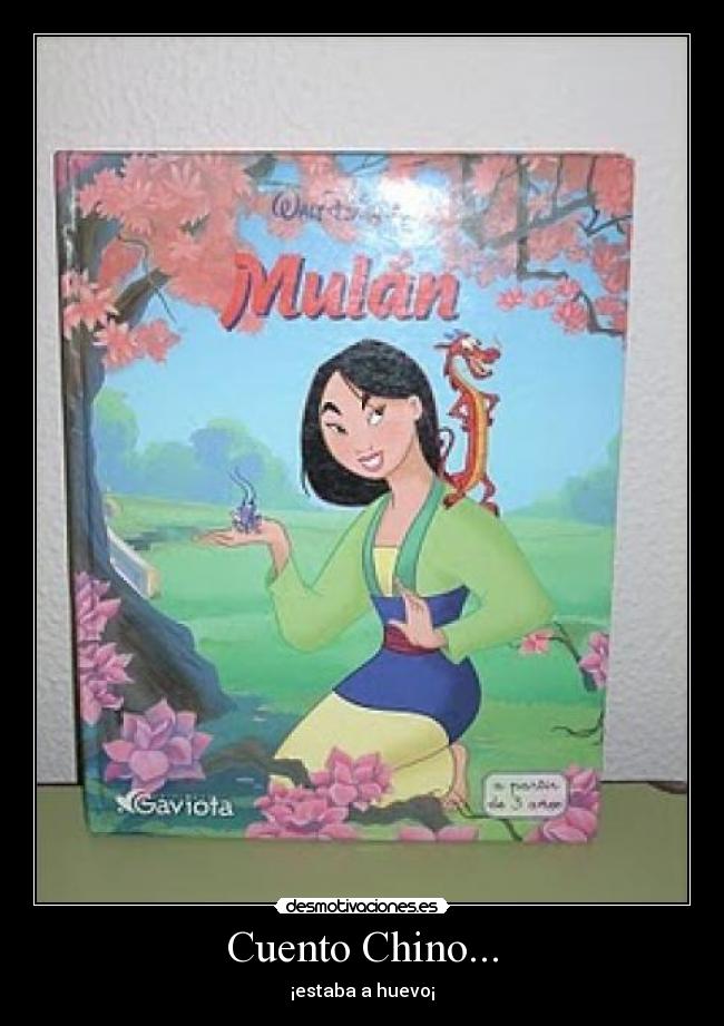 Cuento Chino... - ¡estaba a huevo¡