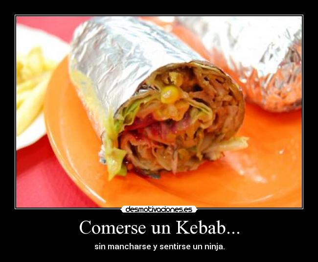 Comerse un Kebab... -