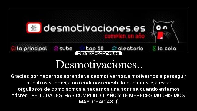 Desmotivaciones.. - 