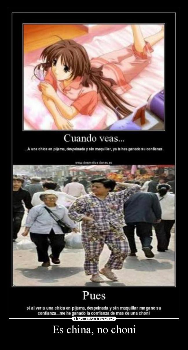 Es china, no choni - 